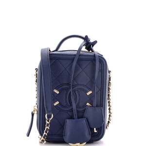 Chanel Filigree Vertical Vanity Case #234049C37B